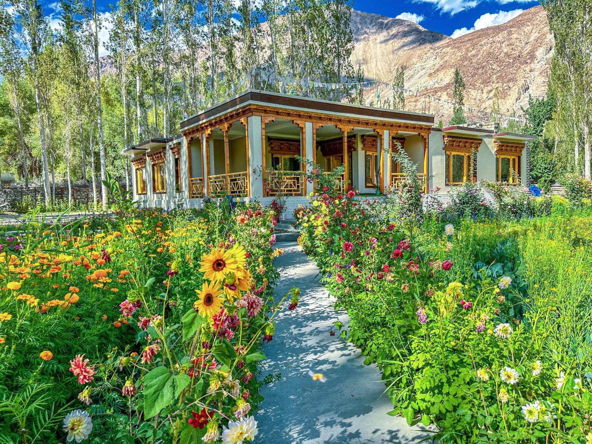 De Khama Hotel Nubra Kültér fotó